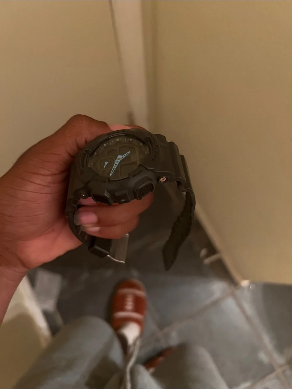 G-Shock rugged shock